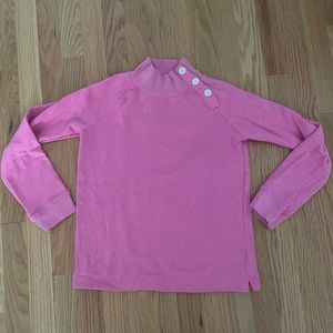 Crew Cuts Mock Turtle Neck with buttons - mint condition (size 12)